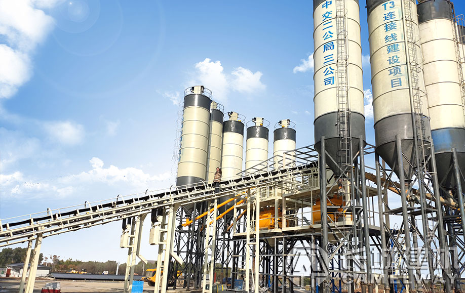 雙120工程攪拌站 蘭州機(jī)場建設(shè)