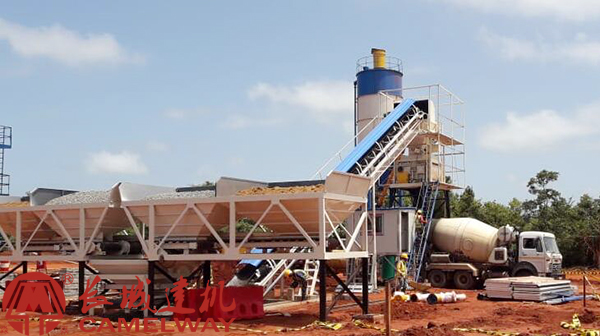 長城hzs60工程混凝土攪拌站