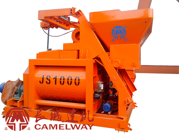 長城建機(jī)標(biāo)準(zhǔn)hzs60攪拌站配置js1000型號混凝土攪拌主機(jī)