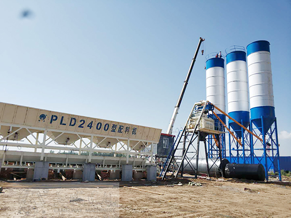 長(zhǎng)城建機(jī)西藏hzs90攪拌站