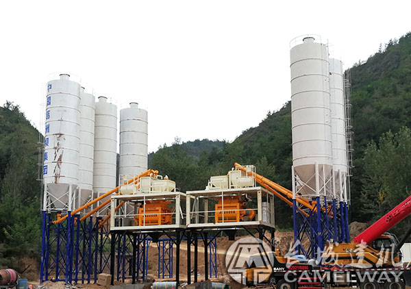 混凝土攪拌站生產(chǎn)線