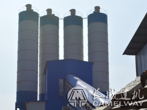 型2方攪拌站的改造除塵方案