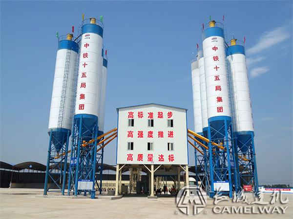 雙機90攪拌站與單機180攪拌站設備