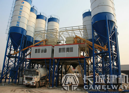 240攪拌站兩條生產(chǎn)線(xiàn)配置