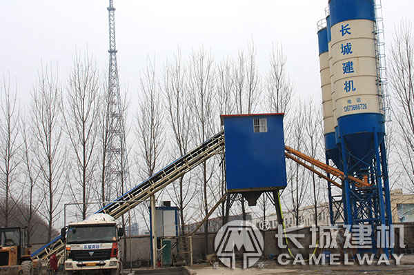 60型水泥混凝土拌合站產(chǎn)量
