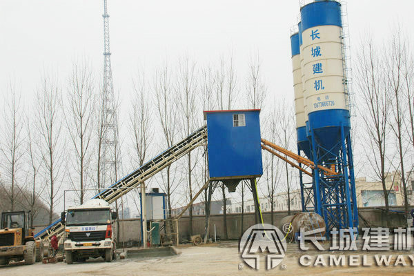 商混攪拌站120生產(chǎn)線全套設(shè)備