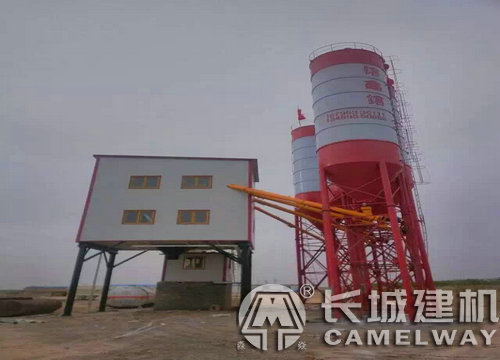 HZS90混凝土攪拌站設備配置產量利潤如何