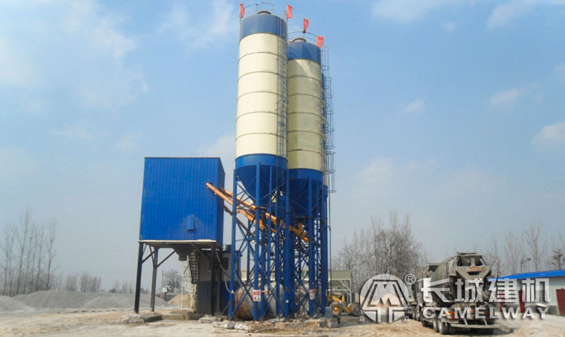 長(zhǎng)城60攪拌站客戶(hù)現(xiàn)場(chǎng)