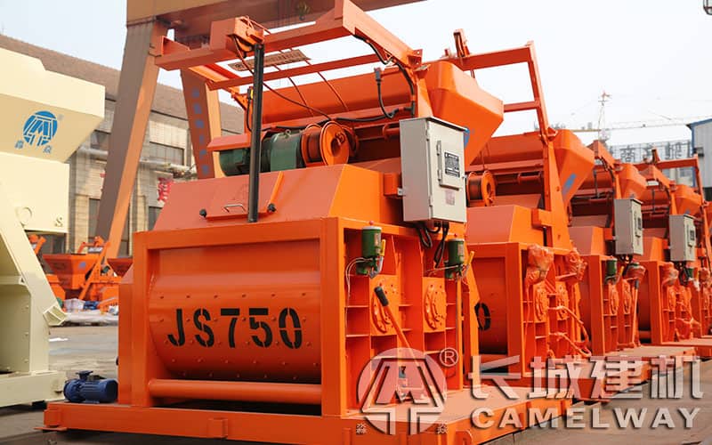 JS型強(qiáng)制式雙臥軸混凝土攪拌機(jī)