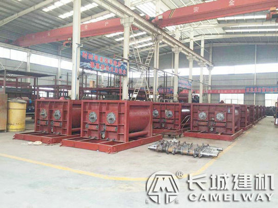 JS強(qiáng)制式雙軸混凝土攪拌機(jī)