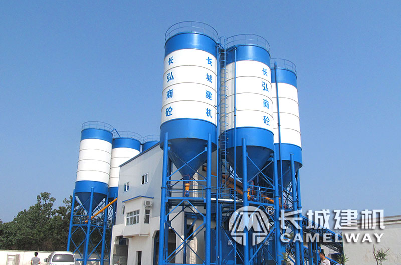 60攪拌站實(shí)景