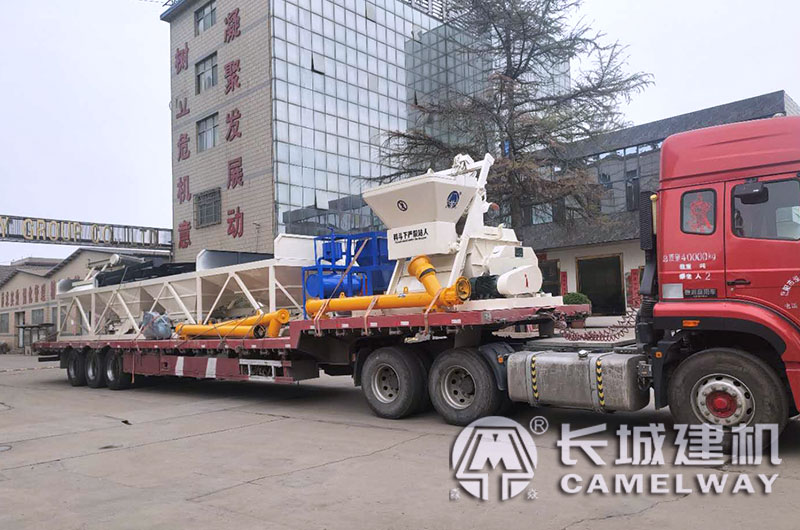 全套60攪拌站設(shè)備發(fā)貨