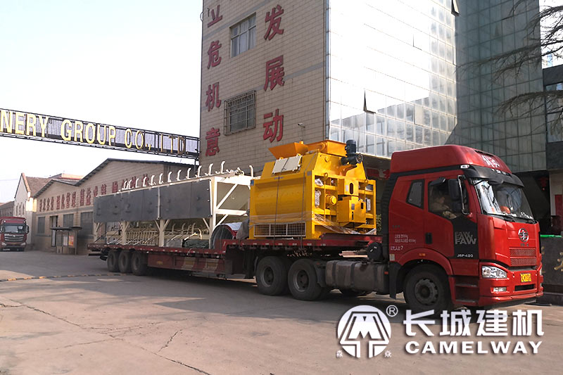 長(zhǎng)城hzs120攪拌機(jī)發(fā)貨中