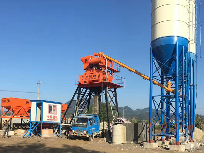 一小時攪20方的混凝土攪拌站價格，一套多少錢