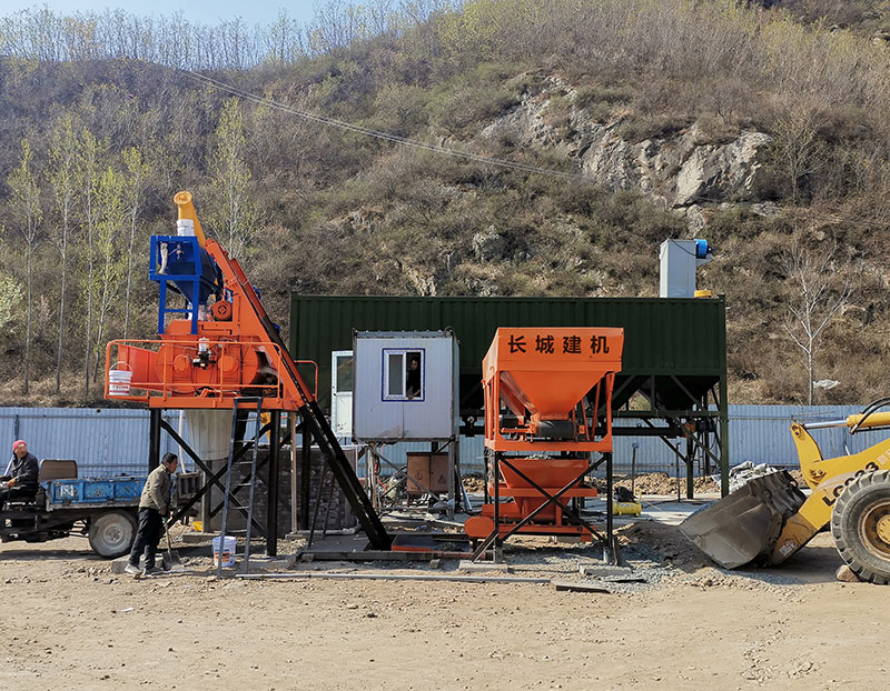 一套hzs25混凝土攪拌站生產線需要投資多少