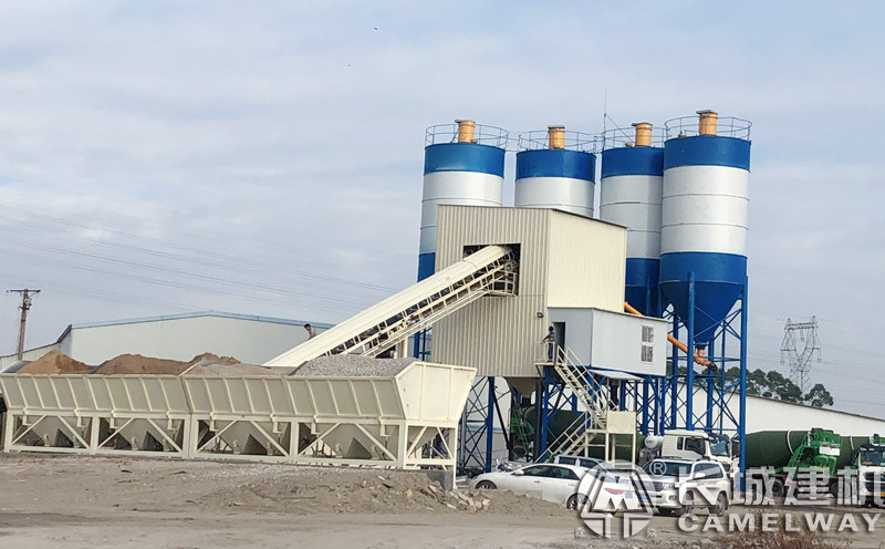 長城建機-廣東三立攪拌站案例